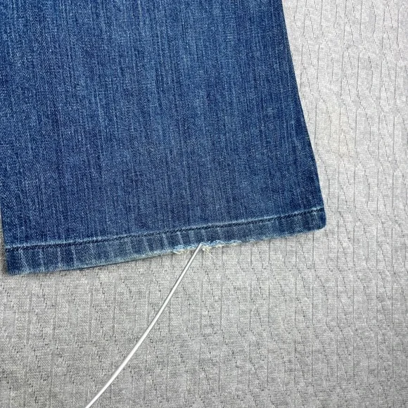 Vintage American Eagle Bootcut Jeans Women 10/31X27 Blue medium wash Mid Rise - Picture 10 of 12